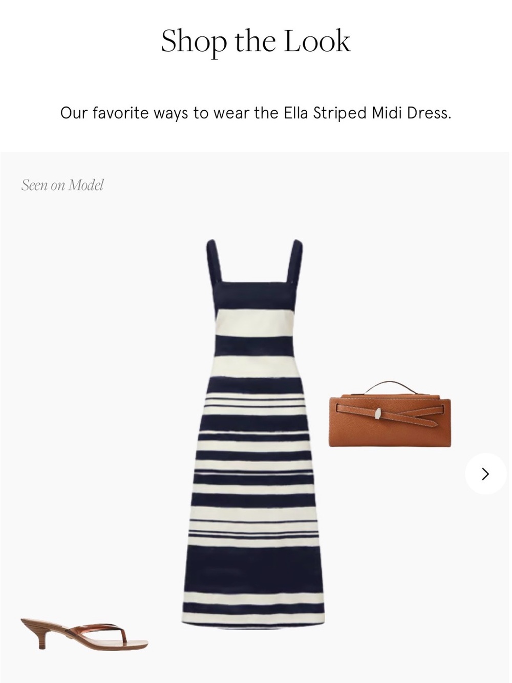 Veronica Beard Ella Striped Midi Dress - Picture 11 of 14
